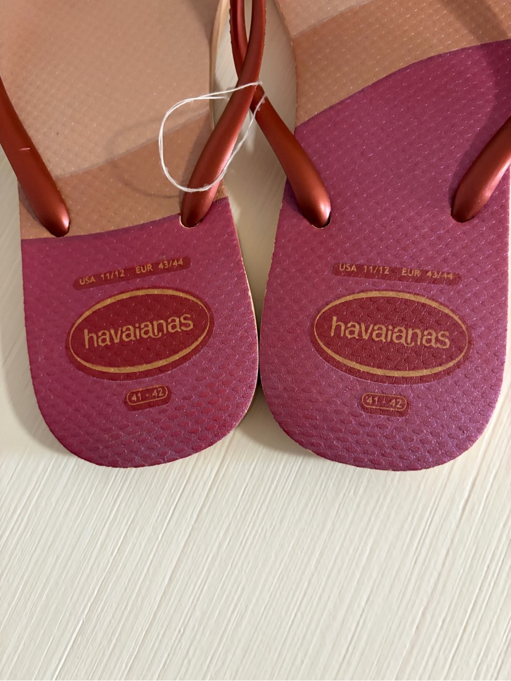 ☀️☀️Havaianas Women’s Gradient ombré Pink Flip Flop Sandals☀️☀️ - Picture 2 of 10